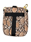 Mint Cobra Medium Cross Body Bag (Tan)