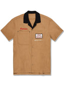Jordan Craig 'The Re-Up Mechanic' Button Up Shirt (Wheat) 2058 - FRESH N FITTED