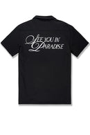 SYIP 'See You in Paradise' Short Sleeve button up (Black) 2080 - FRESH N FITTED