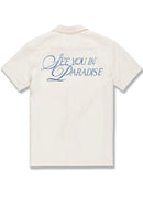 SYIP 'See You in Paradise' Short Sleeve button up (Cream) 2080 - FRESH N FITTED