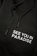 Men's SYIP 'See You In Paradise' Heavyweight Flared Sweatpants in Black