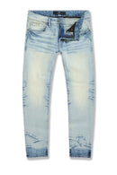 Men's Jordan Craig ‘El Nino' Collins Fit Denim in Iced Lager