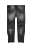 Jordan Craig Kids 'Shredded' Jeans W Shreds (Black Shadow) JS2310K/B