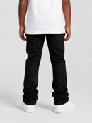 Makobi Kids "Montego Jeans" Stack Denim (Black)