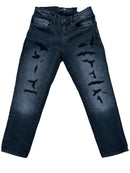 Jordan Craig Kids 'Small Rips' Denim (Black Shadow) JS351 - Fresh N Fitted Inc