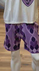 Rebel Minds 'Peace Of Mind' Sweater Shorts (Lavender) 151-942