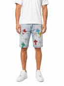 FWRD Men's Crystal Templar Denim shorts In Ice Blue FW-2200788 - FRESH N FITTED