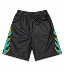Copper Rivet Iconic Mesh Shorts In Black 611005 - FRESH N FITTED