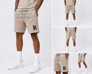 Rebel Minds 'Spartans Washed' Shorts (Taupe) 610-11926 - FRESH N FITTED