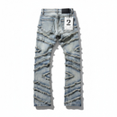FWRD Kids 330355 K/LK 'Stacked Slash' Denim (Lt .Tint) - FRESH N FITTED