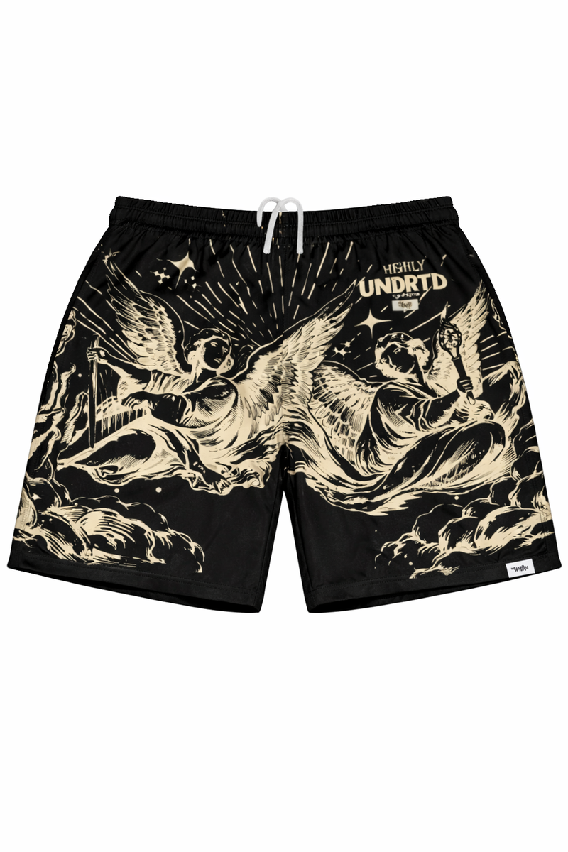 Highly Undrtd Kids Saints & Sinner Shorts (Black US6204K