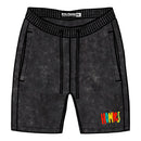 Rebel Minds 'Dead Homies' Fleece Shorts (Black) 131-904 - Fresh N Fitted Inc